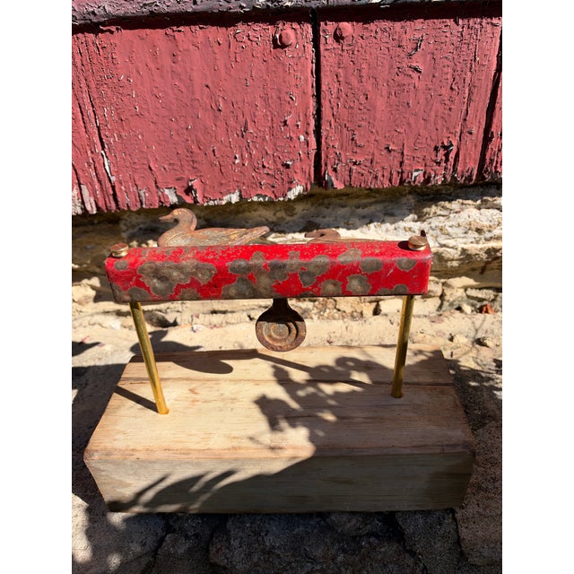 Metal Early 20th Century Cast Iron Carnival Shooting Gallery Duck Targets For Sale - Image 7 of 9