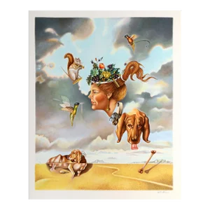 Spring, Israel Rubinstein Screenprint on Arches, Signed and Numbered in Pencil