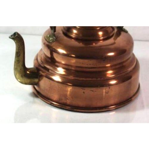 Copper Kettle, is a wonderful decorative object for your house with a vintage touch: an ancient copper kettle for stove of...