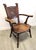 Antique Jacobean Revival Carved Oak Heraldic Armchair, Circa 1900 For Sale - Image 10 of 11