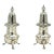 Fine Quality Antique American Sterling Silver Salt & Pepper Shakers by Redlich Company New York For Sale