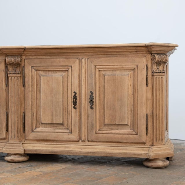 Large Vintage Oak Sideboard, 1950 For Sale - Image 6 of 13