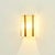 1960s Mid-Century Modern Ice Glass & Brass Wall Light/Sconce From Kaiser Leuchten, Germany, 1960s For Sale - Image 5 of 8