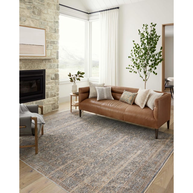 Designed in an expertly distressed antique style, the Blake Rug Collection by Angela Rose x Loloi features traditional...