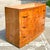 Wood Vintage Deco Burl Wood Chest of Drawers For Sale - Image 7 of 12