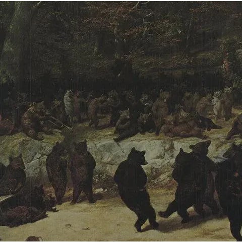 Contemporary PAUL DAVIS The Bear Dance...Or Wall Street Jubilee, 1983 For Sale - Image 3 of 4