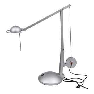 Vintage Postmodern Bauhaus Halogen Table Lamp by Brilloner, Germany, 1980s For Sale