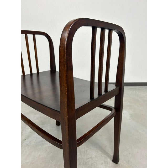 Wood Jugendstil Causeuse by Otto Wagner for Thonet, 1890s For Sale - Image 7 of 13