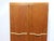 Mid Century Modern Vintage Teak Double Armoire Wardrobe by Stonehill Danish Style For Sale - Image 10 of 13