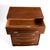 t.h. Robsjohn Gibbings Widdicomb Walnut Spear Handle Five Drawer Chest Dresser For Sale - Image 11 of 18