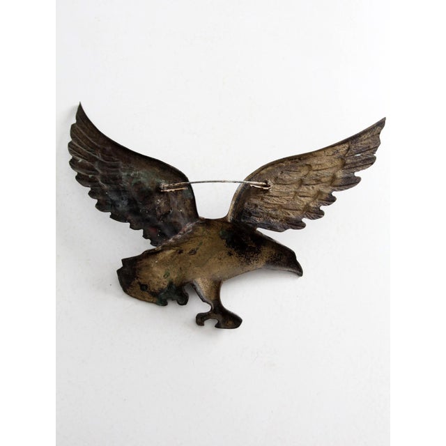 Vintage American Eagle Wall Hanging For Sale - Image 6 of 8