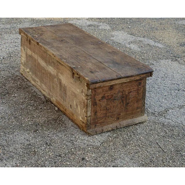 Fir Chest with Decorative Fragments, Italy, 1800s For Sale - Image 5 of 9