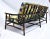 Superb 1950's Rattan, Cane and Brass Sofa by John Wisner for Ficks Reed For Sale - Image 10 of 11