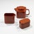 1960s Ceramic Coffee and Tea Service by Makio Hasuike for Franco Pozzi 1967, Set of 15 For Sale - Image 5 of 15