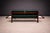 1960s Loveseat With Extendable Side Tables in Hardwood & Leather, Gelli, 1960s For Sale - Image 5 of 8