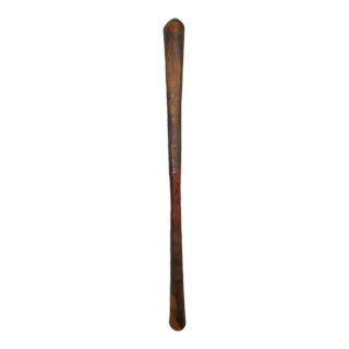 Vintage Rustic Large African Tuareg Wood Pestle Stick For Sale