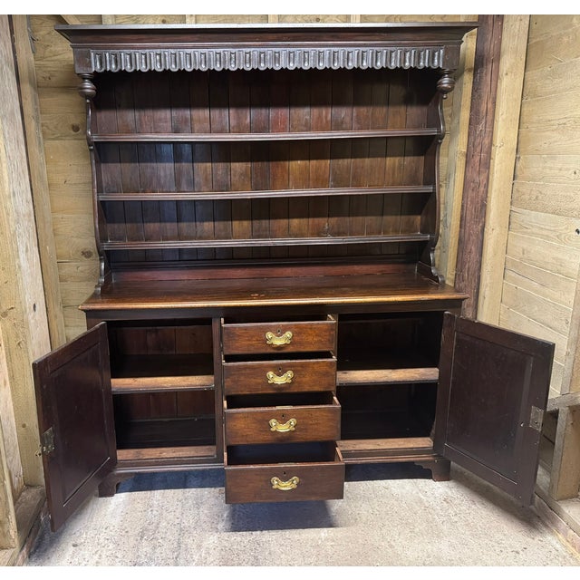 Welsh Oak Dresser, 1860s For Sale - Image 11 of 12
