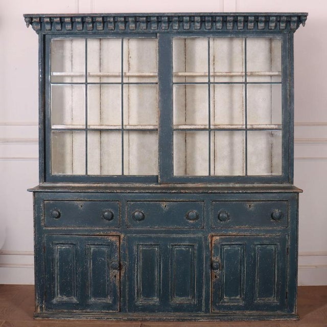 19th Century English Glazed Kitchen Dresser For Sale - Image 16 of 16