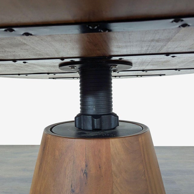 Crate & Barrel Crate & Barrel Revolve Dining Table For Sale - Image 4 of 4