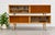 Mid-Century Modern Mid Century Modern Wall Unit / Double Credenza + Mirrored Bar + Lights, C. 1960’s For Sale - Image 3 of 14