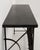 Industrial Wrought Iron Console Table With Blue Stone Top For Sale - Image 3 of 9