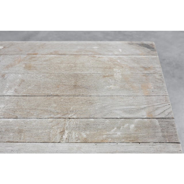 Modern Oak Wood Pedestal, Belgium, 1990s For Sale - Image 9 of 11