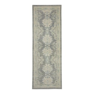 Turkish Oushak Runner Rug 2'10" x 8'2" #17383 For Sale