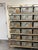 Vintage Sangham Storage Bins + Frame on Casters For Sale - Image 11 of 12