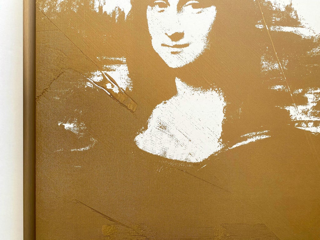 Andy Warhol Foundation Vintage 1993 Lithograph Print Large Framed 