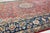 1930s Vintage Persian Isfahan Red Wool Rug With Rosette Motif For Sale - Image 5 of 10