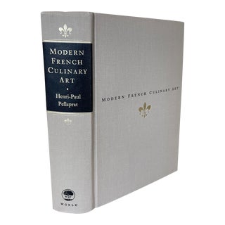 The New Pellaprat: Modern French Culinary Art Cookbook For Sale