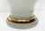 Early 20th Century Large Itallian Mid-Century Opaline Glass Vase With Gilt Accents For Sale - Image 5 of 10