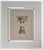 Plastic Set of 4 Jewelry and Architecture Watercolors in Lucite Frames For Sale - Image 7 of 10
