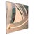 Mid-Century Modern 1973 Geometric Op-Art Mirror Paula F. Dreisinani for Greg Copelamd Studios For Sale - Image 3 of 8