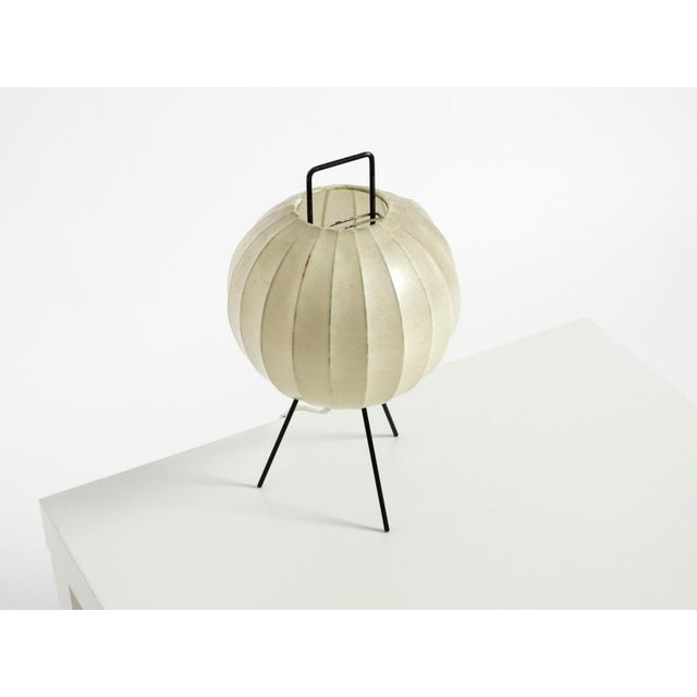 1950s Mid-Century Modern Tripod Cocoon Table Lamp, 1950s For Sale - Image 5 of 18
