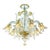 Early 21st Century Ornate Clear and Gold-Leaf Murano Glass Floral Chandelier by Simoeng For Sale - Image 5 of 5