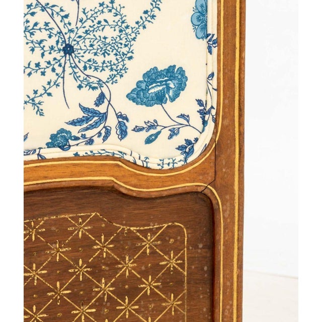 Louis XVI Style Walnut Folding Table Screen For Sale - Image 4 of 7