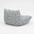 Togo Lounge Chair and Pouf in Pattern Fabric by Michel Ducaroy for Ligne Roset, 1973, Set of 2 For Sale - Image 9 of 18