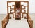 Pair of Chinese Ming Style Scholar's Armchairs With Marble Inset For Sale - Image 12 of 18