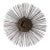 1970s Curtis Jere Style Brutalist Starburst Wall Sculpture For Sale