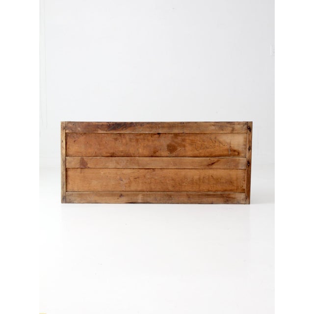 Antique Primitive Tabletop Cabinet With Drawers and Cupboards For Sale - Image 17 of 17