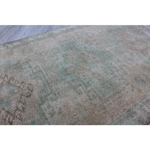 Textile Mini Turkish Rug - 20"x34.5" For Sale - Image 7 of 10