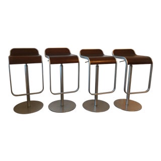 Lem Piston Counter/Bar Stools - Set of 4 For Sale
