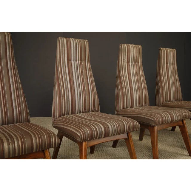 Set of Four Dining Side Chairs by Adrian Pearsall for Craft Associates, 1960s For Sale In Los Angeles - Image 6 of 18