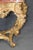 19th Century French Rococo Carved Giltwood Marble Top Console Table For Sale In Philadelphia - Image 6 of 14