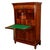 Antique Austrian Flame Mahogany Biedermeier Secretary Desk Cabinet Chest 1860 For Sale - Image 12 of 18