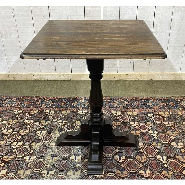 English Elm Bistro Table, 1970s For Sale - Image 17 of 18