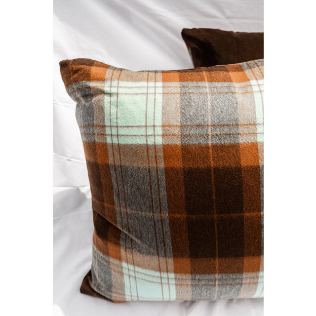 2020s Pair of Sandra Jordan Prima Alpaca Throw Pillows For Sale - Image 5 of 5