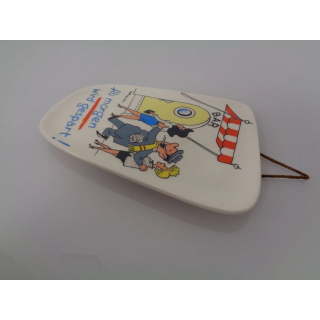 Ceramic Mural by W.Goebel, Germany, 1961 For Sale - Image 9 of 18