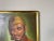 Brown 1970's De Simone Oil Portrait Painting, Framed For Sale - Image 8 of 12